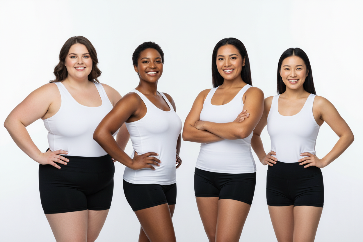 Diverse Women Flawless Skin